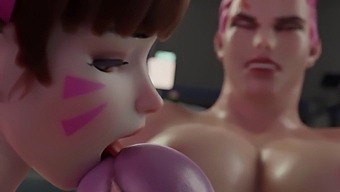 Cartoon Shemale Zarya Dominates In 60 Fps Anal Sex