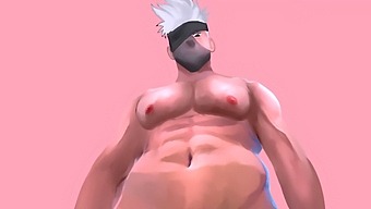 Anime Girl With Big Boobs Enjoys Kakashi'S Large Member In A Looping Hentai Video