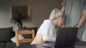 Verified Models: Eva Elfie'S Steamy Zoom Class Turns Into A Wild Sex Session